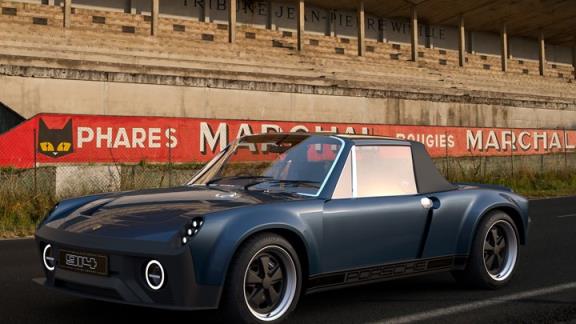 Tired of restomod 911s? Check out this new-but-old Porsche 914 creation