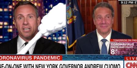 CNN’s Chris Cuomo was criticized for a series of lighthearted interviews with his older brother and the network has since banned him from covering the governor’s multiple scandals.
