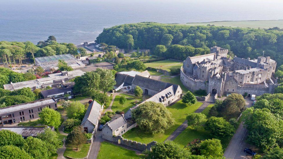 Atlantic College is located at St Donat's Castle