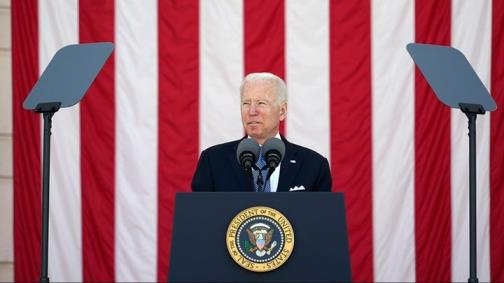 Biden's Memorial Day tribute gets political: 'Democracy itself is in peril'