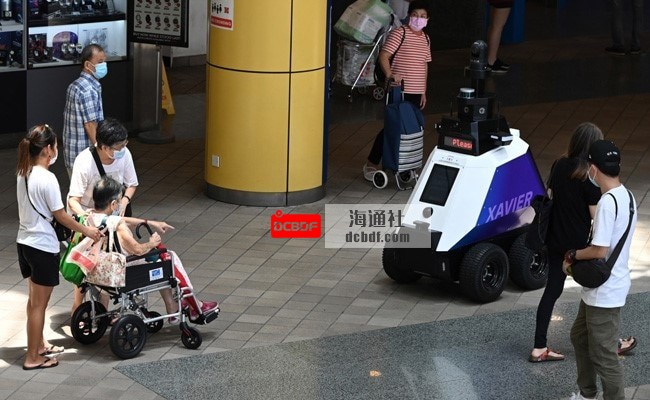 Robots Now Patrol Singapore Streets To Deter 'Undesirable Social Behaviour'