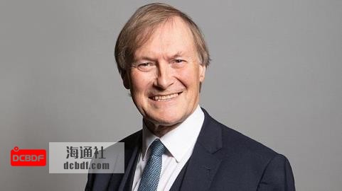  Co<em></em>nservative MP for Southend West, David Amess, in an official portrait photograph at the Houses of Parliament in London. 