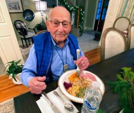 WWII Vet Who Survived COVID-19 Ho<em></em>nored On 105th Birthday
